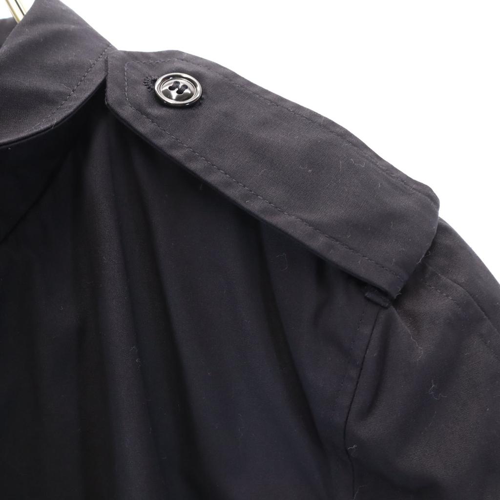 US NAVY 80s DLA Vintage All-Weather Coat Military Long Coat 36 Liner Men's Used