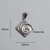 Retro Titanium Steel Cross Necklace Pendant - Stainless Steel DIY Jewelry Accessory, Fade-Resistant