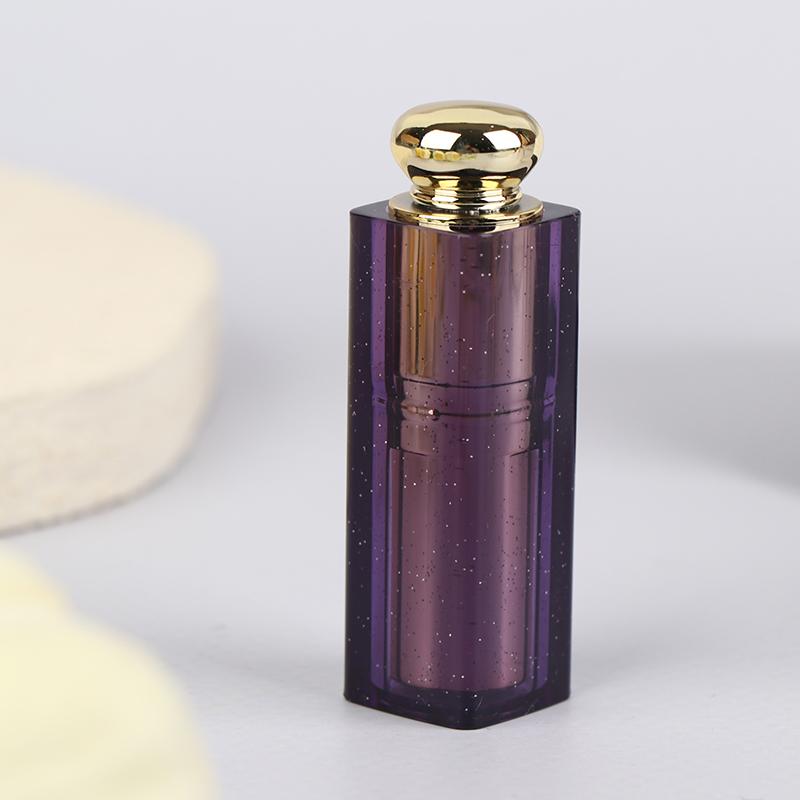 14g Refillable Lipstick Tube With Cap Plastic Lip Balm Container Empty DIY Cosmetic Ointment Containers Sample Travel Bottle