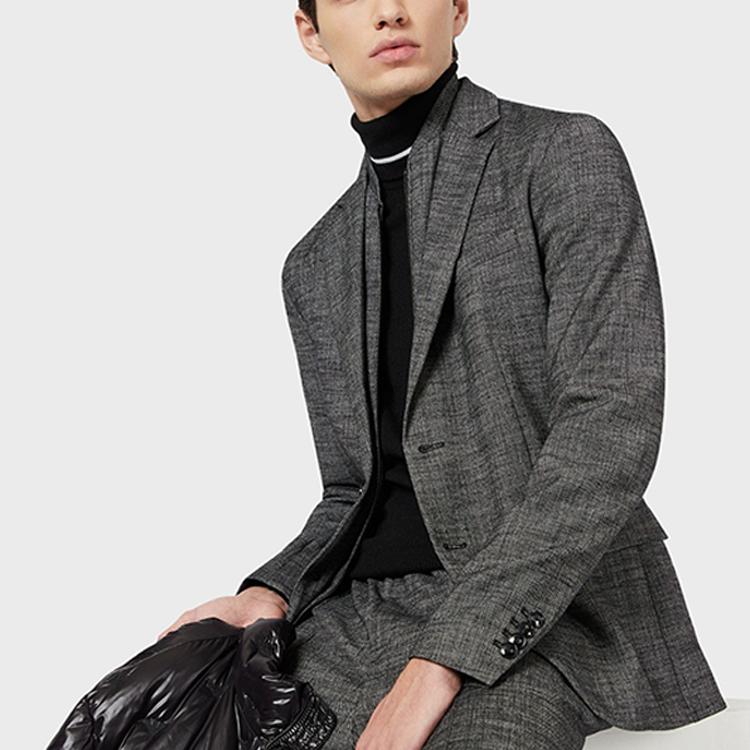 Emporio Armani Knitwear Men's Black 6H1MXA-1MDHZ-0999