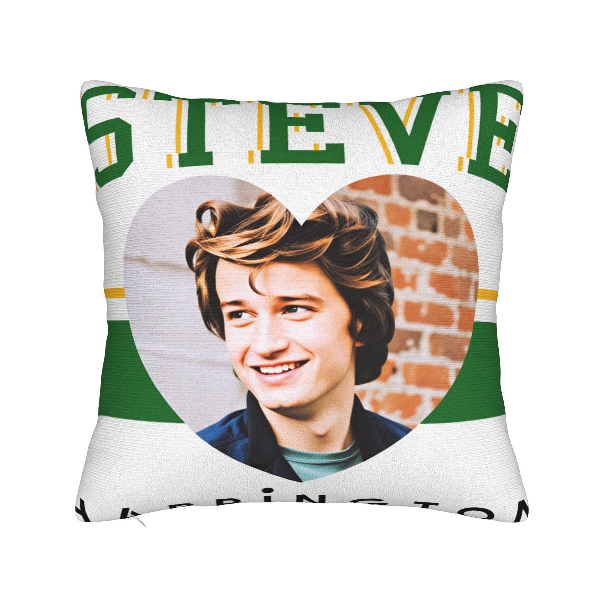 Steve Harrington   Pillow Case  Morden Pillow Cover Soft Pillowcases For Living Room Sofa 12x12Inch