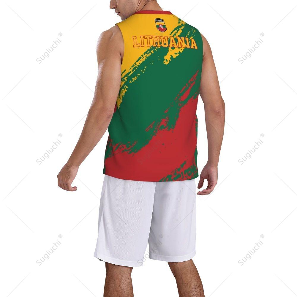LUSE basketball jersey sports fitness vest 3D customized men's vest casual, comfortable, loose, quick-drying and sweat-wicking