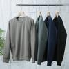 Tengu Family Men's Casual Knit Round Neck Long Sleeve Hoodie