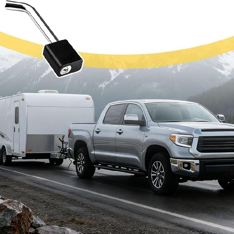 Anti Theft Trailer Hitch Pin Lock With Dust Cover For 2 Inch And 2.5 Inch Receivers Long Lasting Performances On Various Vehicles