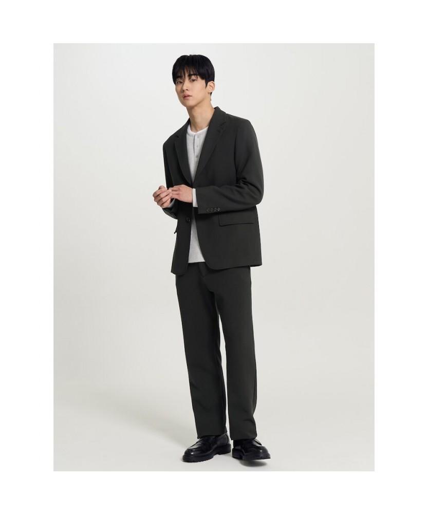 Binpolmen Soft Setup Comfort Fit Slacks Ash