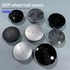 4Pcs Original Car Wheel Center Hub Cap Cover For Jeep Compass Wrangler Grand Cherokee Avenger Renegade jk Gladiator Commander ALM1