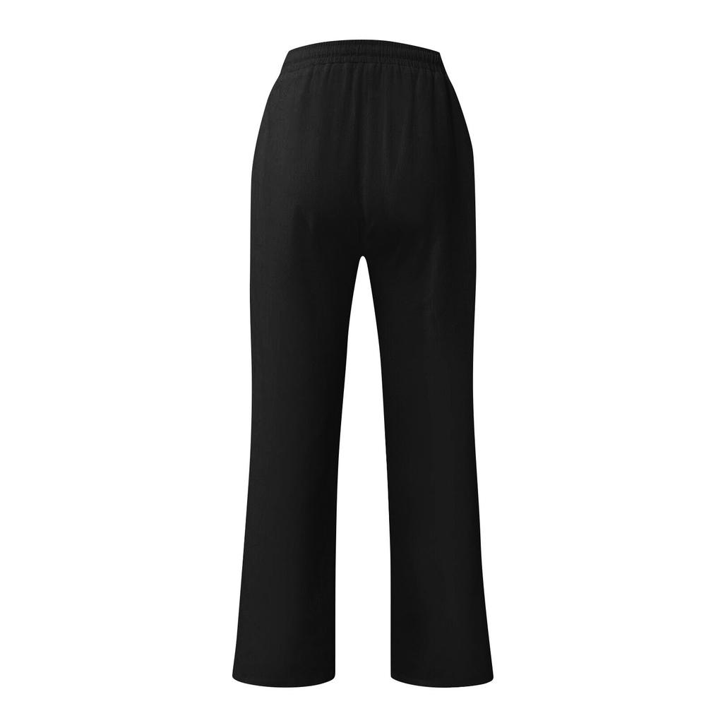 Casual Imitation Linen Beach Pants For Men's Loose Casual Pants And Long Pants