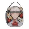 The Summer Hikaru Died Anime Insulated Lunch Bag for Kids School Cooler Thermal Food Box Tote Portable Lunch Boxes Container