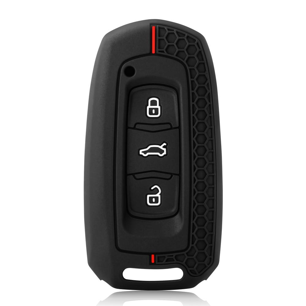Silicone Car Key Case Cover With Keychain Holder For Geely Emgrand 7 Gx3 Atlas Gs Nl3 Gili Emgrand 7 Ex7 Gt Gc9 Protector