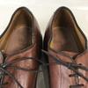 Vintage 80s-90s Allen Edmonds Byron Goodyear Welted Leather Punched Cap Toe Shoes Size 10.5D 28.0-28.5cm Brown(USED)