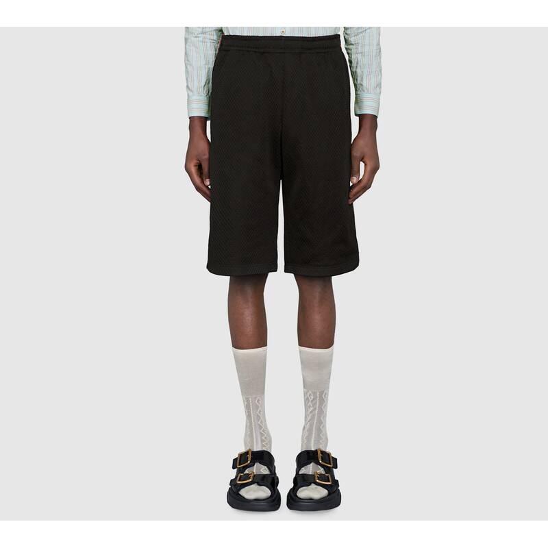 Men's Gucci Side Mesh Shorts Black 600215-XJB1N-1082