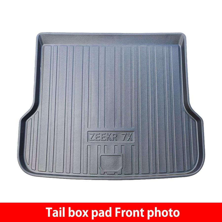 Eco-friendly TPE Waterproof Trunk Mat, Wear-resistant & Durable, for Zeekr 7X (2024-2025).