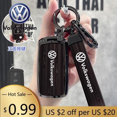 For VOLKSWAGEN VW New Car Remote Key Fob Case Cover Holder Auto Shell For Volkswagen VW Polo Bora Tiguan Beetle Passat B5 B6 B7