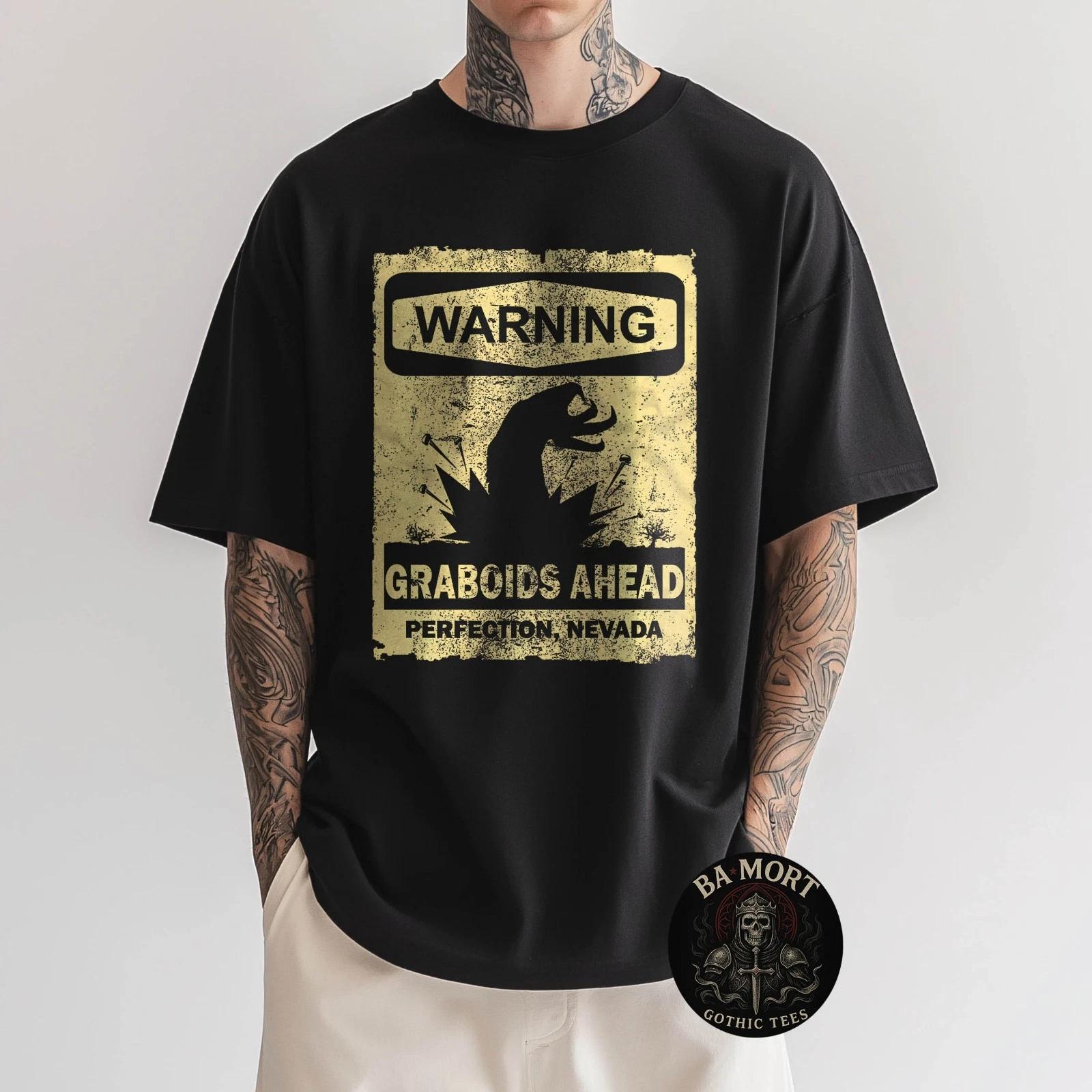 Warning Graboids Ahead T-Shirt L