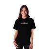 Li Ning Sports Lifestyle Series Soft Simple Versatile Loose Short Sleeve T-Shirt With Back Letter Print Unisex tops ATSW285-1