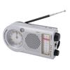 Portable Radio Rechargeable Battery Operated FM AM SW Multi Band Radio with Clock 3W Speaker for Music News Traffic Updates