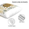 Bee Kind Cute Bumblebee Floral With Gentle Kindness Quote 2 Pcs Square Pillowcase Pillow Cover Cushion Throw Pillow For Home Car
