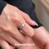 Inele Su Chuang S925 Argint Sterling Pește Koi Periat pentru Femei - Design Cool High-End pentru Degetul Arătător.