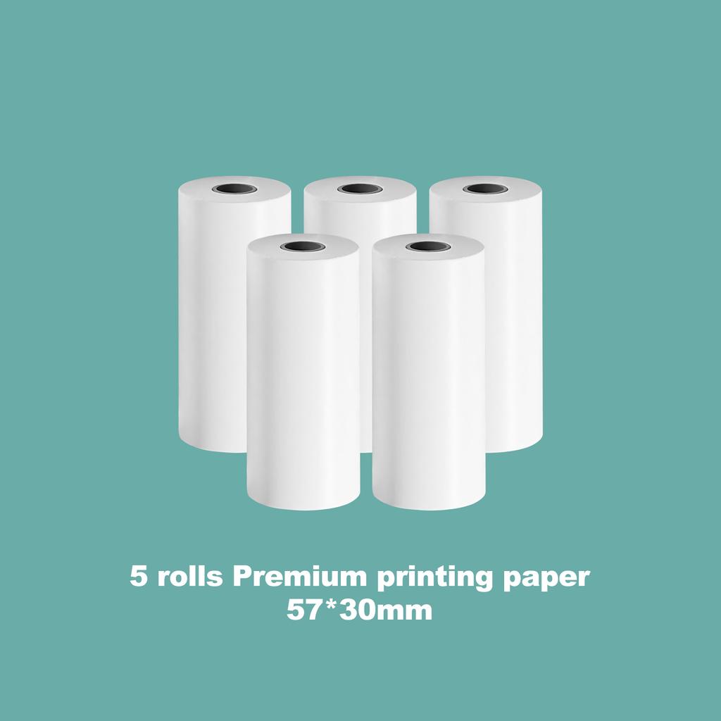 MISIRUN Kids Camera Instant Print Boys Girls Gift Children Digital Video Camera Photo Thermal Printing 32G Card Educational Toys