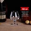 ZISIZ Handmade Glass Brandy Whiskey Glasses Set