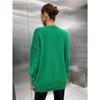 Women's Autumn and Winter Round Neck Long Sleeve Monogrammed Jacquard Knit Jumper