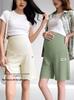 Summer Maternity Support Capris: High Elastic, Non-Slip, Loose Fit
