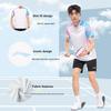 Li Ning Badminton Series Quick-Dry Breathable Sweat-Wicking Training Short Sleeve T-Shirt And Shorts Casual Sports Set Unisex sports set AATV101-1