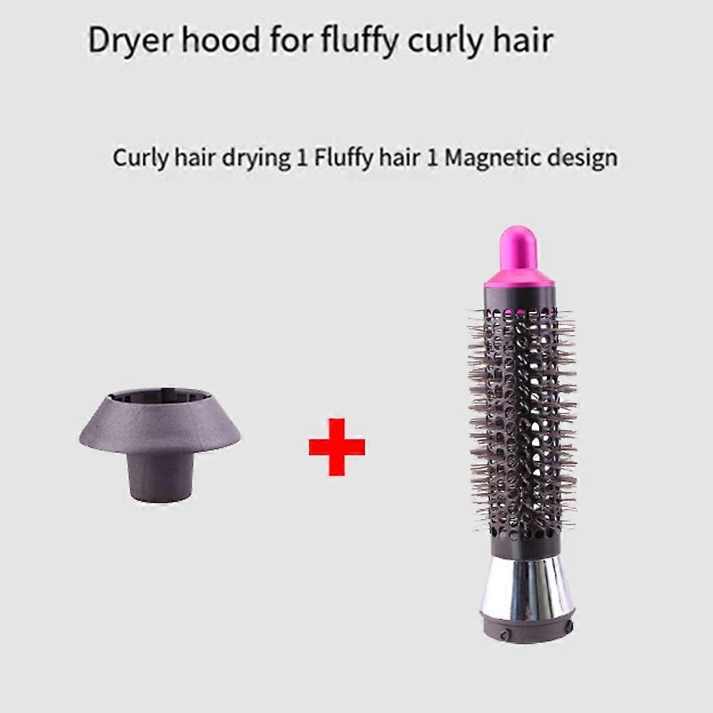 20MM Cylinder Comb for Laifen Hair Dryer Wind Hood Accessories Air Nozzle Accessories Rose Red