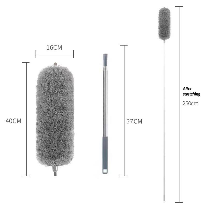 Microfiber Ceiling Fan Duster Extends Up To Long Handled Dust Locking Reusable And Cleaner Brush For Effortless Cleaning