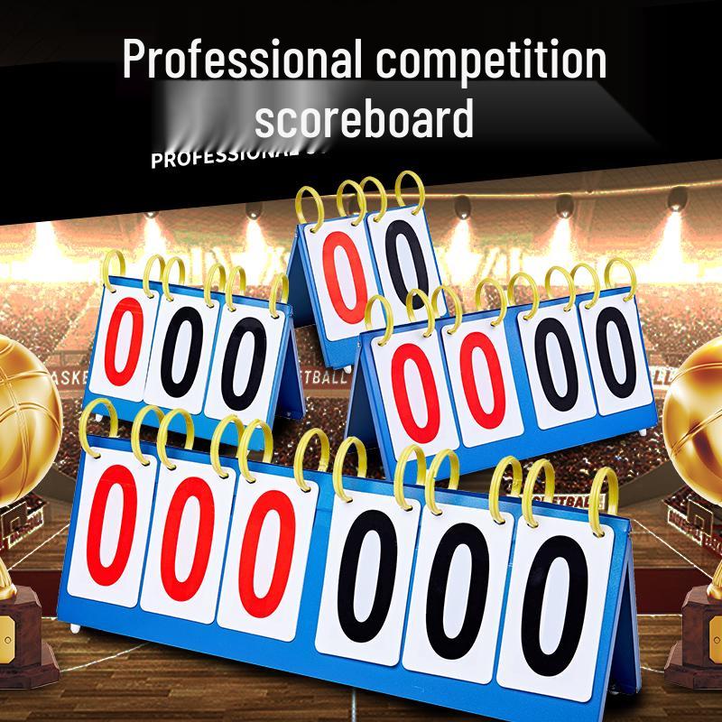 

Мультиспортивное табло: Баскетбол, Футбол, Настольный теннис и Бадминтон Счётчик-флиппер. 3-digit scorer
