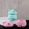 1Pc DIY Mushroom House Jar Silicone Molds Crystal Plaster Storage Box Jewelry Molds Epoxy Resin Candle Holder Home Decor