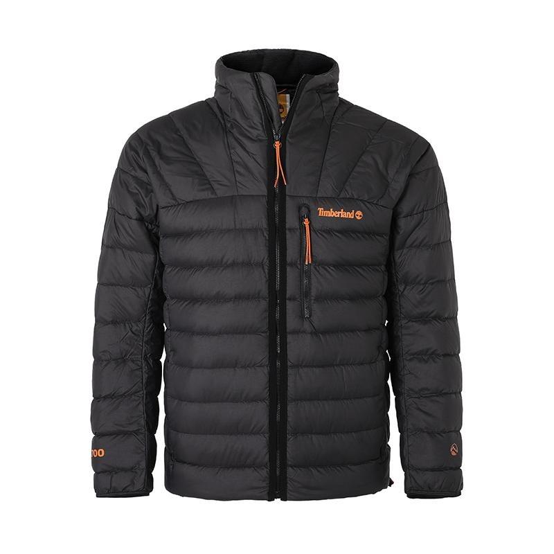 Timberland Water-Resistant Lightweight Stand Collar Down Jacket Men Jackets Black A6687-001