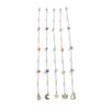 Acrylic Stone Hair Ring Pendant Star Butterfly Moon Pendant Tassel Hair Accessories  For Women