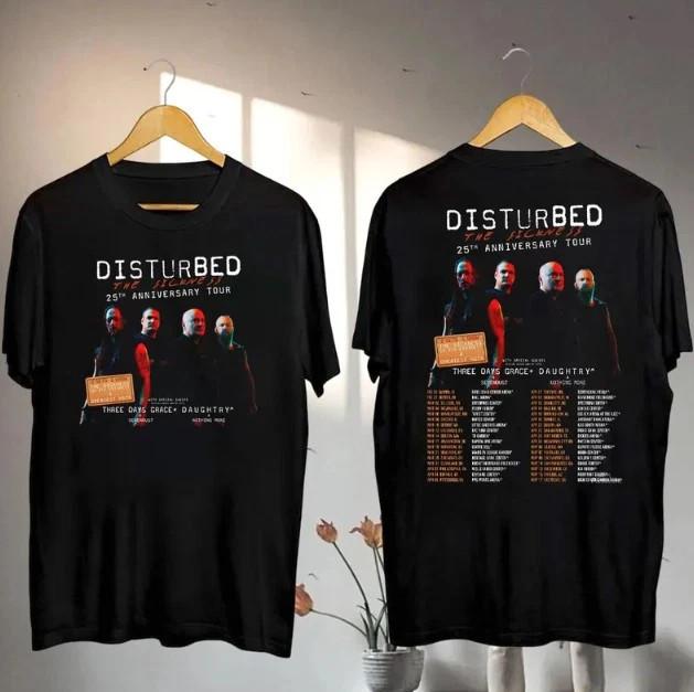 

Футболка Disturbed The Sickness 25th Anniversary Tour 2025, The Sickness 2025 M