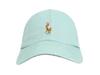 (Polo Ralph Lauren) Men's and Women's Cap with Multi-Color Pony Embroidery Signature Pony Hat 01080118-GREEN [Used]