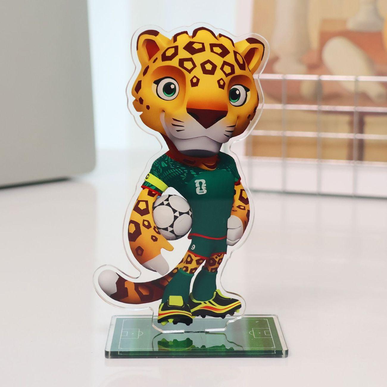 

2026 FIFA World Cup Mascots Acrylic Standee Set, Cute Soccer Football Desk Decor, Collectible Figurine Room Decoration Fans Gift