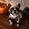 Doggy Hero Costume Dog Tactical Soldier Costume, Halloween Military Pet Outfit, Harness Gift for Lovers Uniform with Hat, Funny Cosplay Outfit