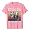 Lets Eat Kids Punctuation Saves Lives Funny Grammar Trex Tshirt Fashionable 3d Style T Shirts Cotton Unisex Tees Fitness