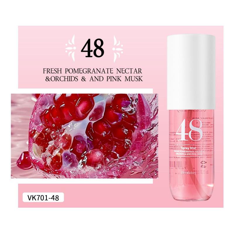 Alcohol-Free 90ML Women's Body & Hair Fragrance Mist - Long-Lasting Scent