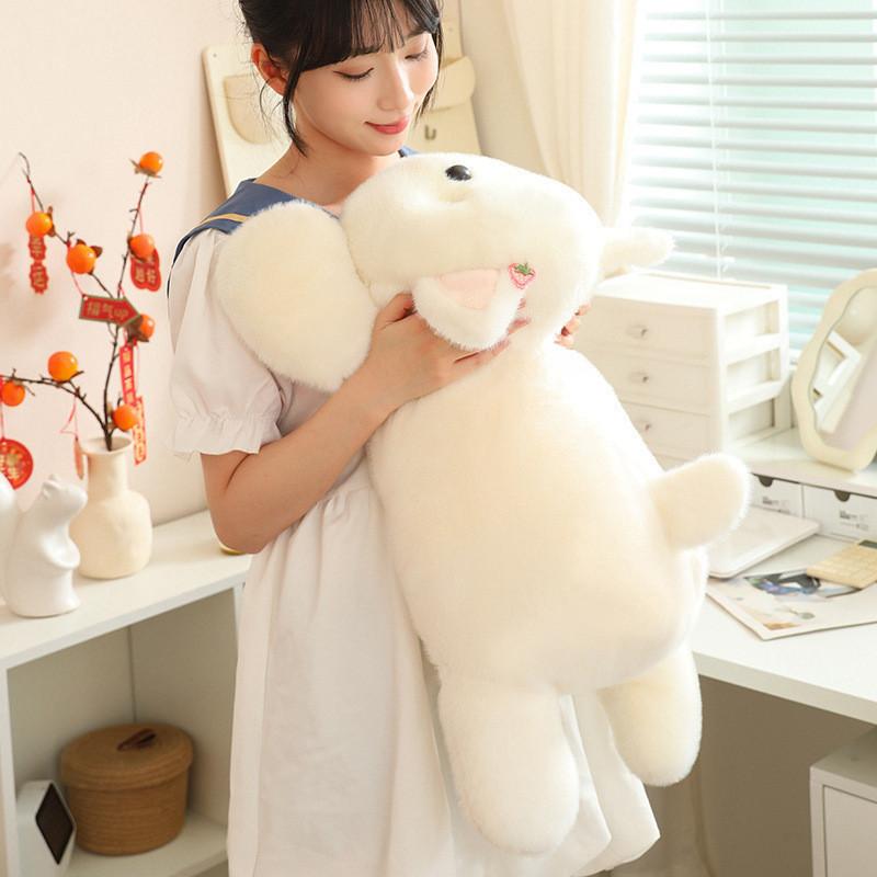 Adorable Cherry Westie Plush Toy For Kids Fluffy Soft Companionship Gift