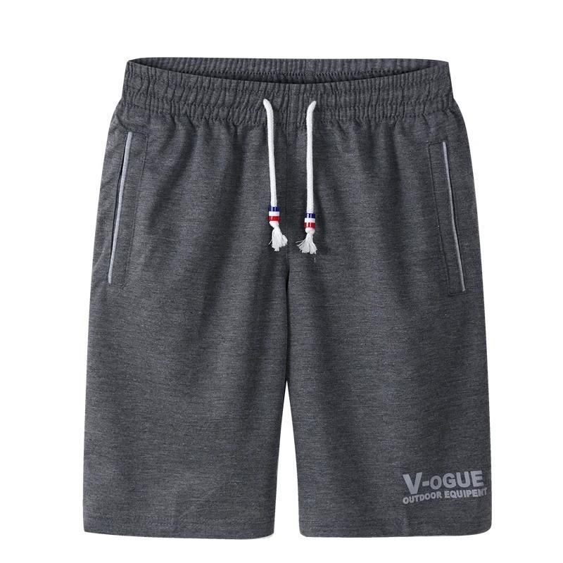 Shorts for menn Tynne fritidssporter Sommer fempunktsbukser Løse strandbukser Ridebukser mennsbukser