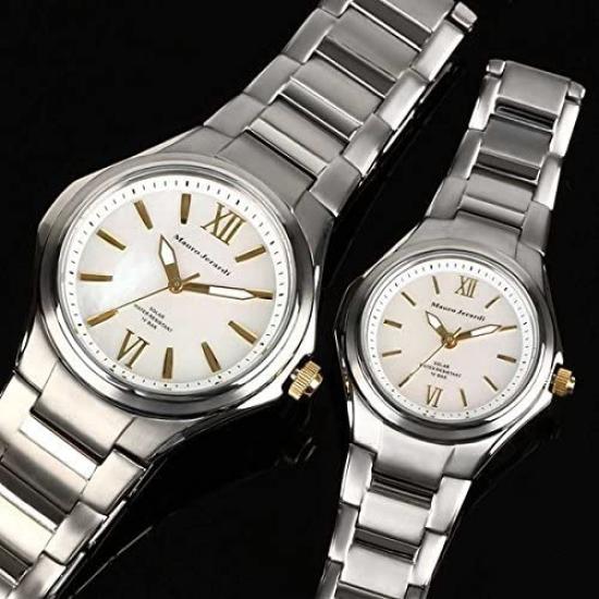 Mauro Jerardi Titanium Solar Watch Bar Dial [Mauro Gerardi] Men's MJ039-3 Index/White