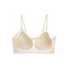 Herbal ultra-thin cool seamless underwear women's steel-free rim comfortable breathable comfortable vest type beauty back bra
