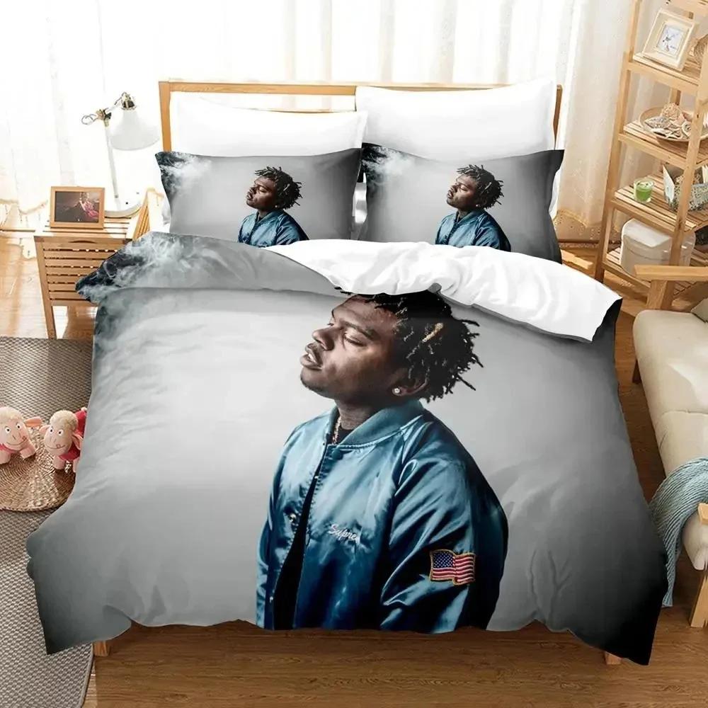 3D Print Gunna Singer Comfortable Duvet Quilt Cover Pillowcase Bedding Set Children Bedroom Decoration Home Textile