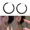 Elegant Black Earrings Unique Earrings Elegant Earrings Delicate Women Ear Jewelry Suitable for Everyday Elegances