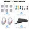TENS Acupuncture and Moxibustion Muscle Stimulator Neuromuscular Massager Acupoint Stimulation Relieves Pain for Household
