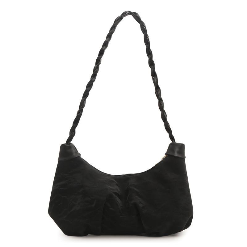 Fashionable Cloud Pleated Shoulder Bag For Daily Use Soft And Spacious With Comfortable Design