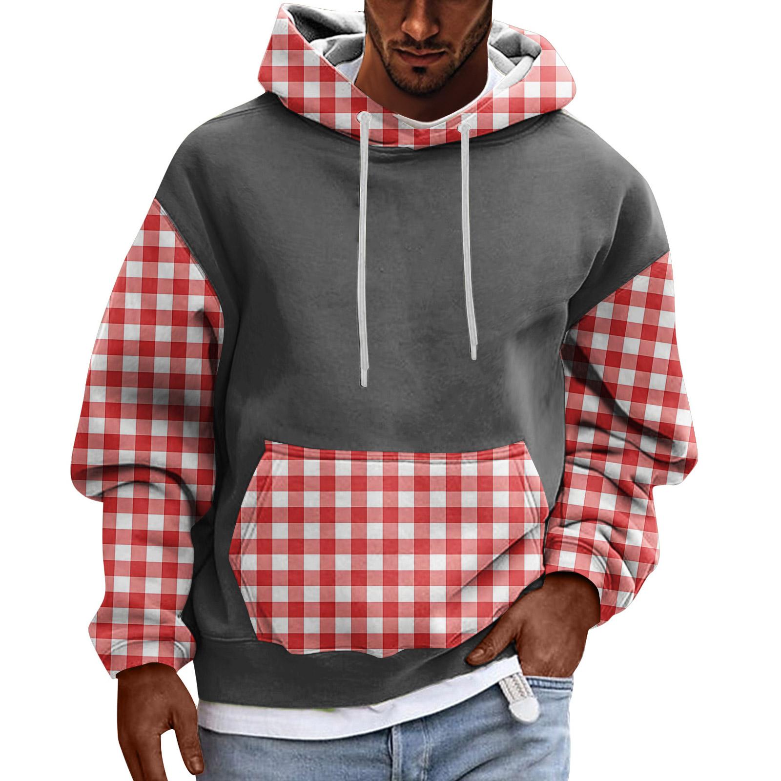 

Hooded Sports Tracksuit Unisex Running Outfits Long Sleeve Pullover Hoodies Sweatshirt M