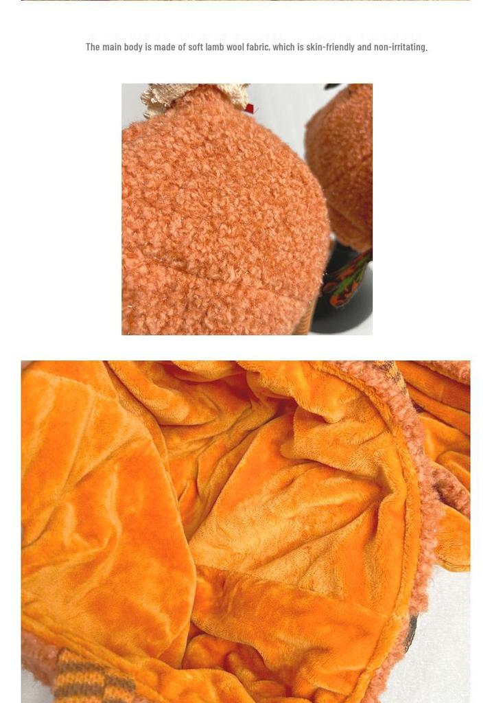 Thanksgiving Cartoon Turkey Plush Hat - Festive Party Decoration