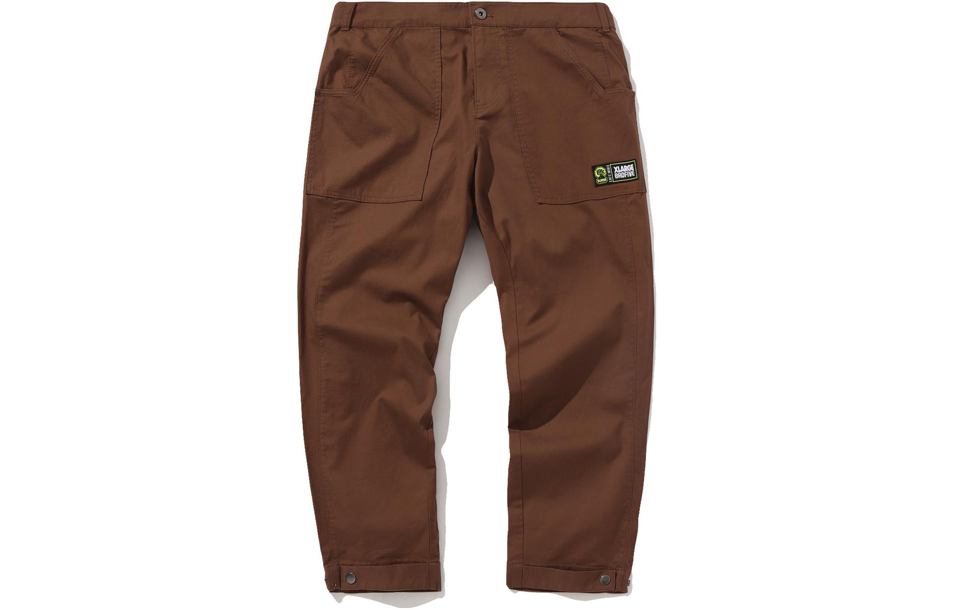 Li Ning Casual Pants Men s Umber Moderate Straight Fit Pants AKXP253-1 XXL
